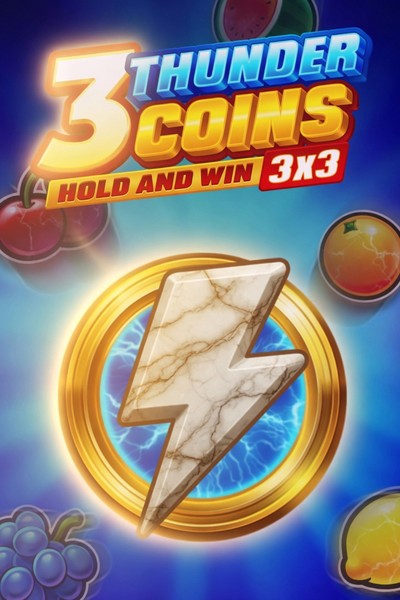 3 Thunder Coins: Hold and Win slot at Kingmaker Casino